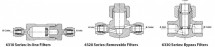 Rodzaje filtrów - seria 6310, 6320, 6330
